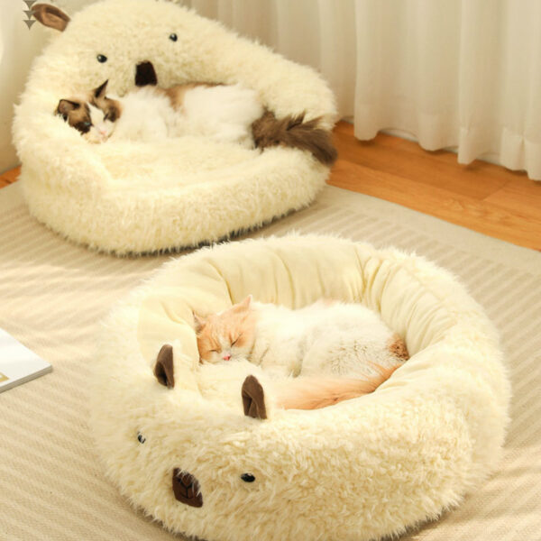 Alpaca Warm Cozy Pet Bed